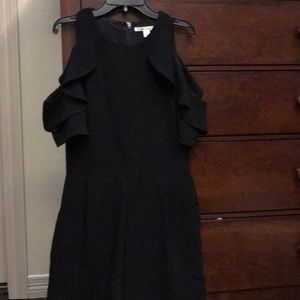 Black dressy romper S